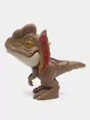 Коричневый игрушка "Динозавр", зубастик