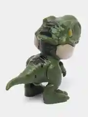 Зеленый игрушка "Динозавр", зубастик