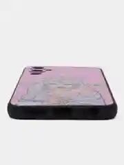 Приглушённый хаки силиконовый чехол для Tecno Pova 4, с принтом, с рисунком (Техно Пова 4)