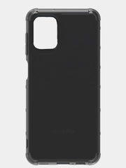 Чехол силиконовый для Samsung Galaxy M12, накладка, бампер, черный Araree M cover