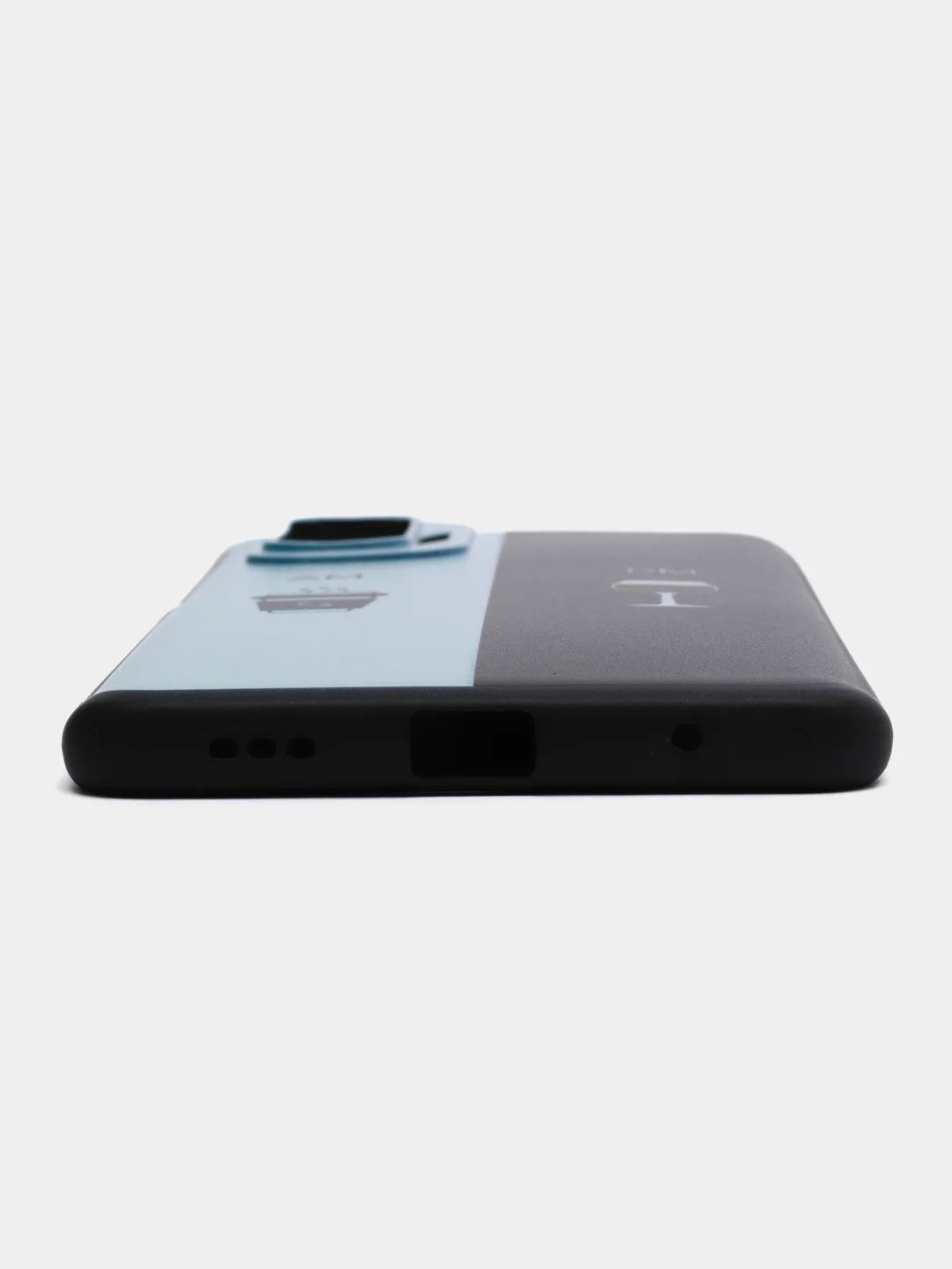 Бирюзовый силиконовый чехол на Xiaomi Note 10 Pro 4G, Note 10 Pro Max, (Сяоми Нот 10 Про Макс)