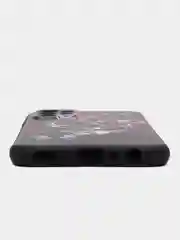 Тёмно-бордовый силиконовый чехол для Samsung Galaxy A23, с принтом, с рисунком (Самсунг Галакси А23)