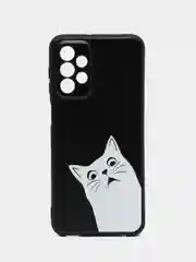 Бронзовый силиконовый чехол для Samsung Galaxy A23, с принтом, с рисунком (Самсунг Галакси А23)