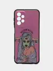 Приглушённый хаки силиконовый чехол для Samsung Galaxy A23, с принтом, с рисунком (Самсунг Галакси А23)