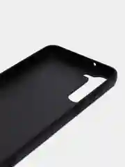 Черный блестящий чехол для Samsung Galaxy S23 Plus ROSCO со стразами и силиконовой окантовкой