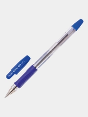 Ручка шариковая, масляная, Pilot Bps-gp, синяя, 3 штуки, линия 0,21 мм, с грипом, 880575