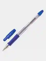 Ручка шариковая, масляная, Pilot Bps-gp, синяя, 3 штуки, линия 0,21 мм, с грипом, 880575