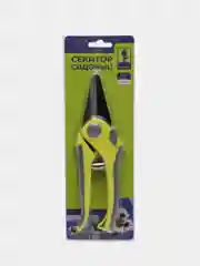 INBLOOM секатор садовый, 20 cм, прорезиненная антискользящая ручка, сталь 65М, оцинкованный