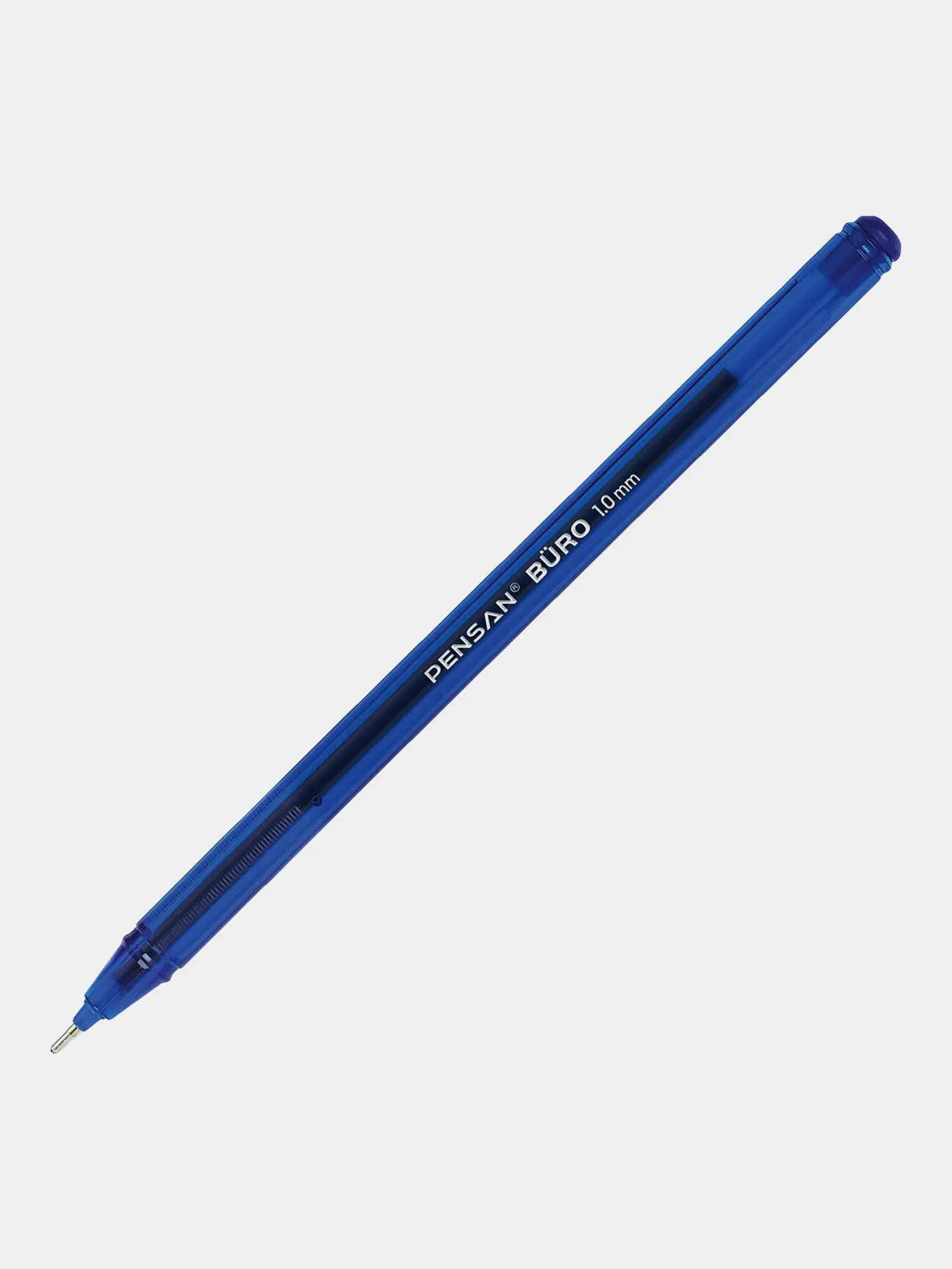 Ручка шариковая Pensan Buro, синяя, комплект 50 штук, линия письма 0,8 мм, 880590