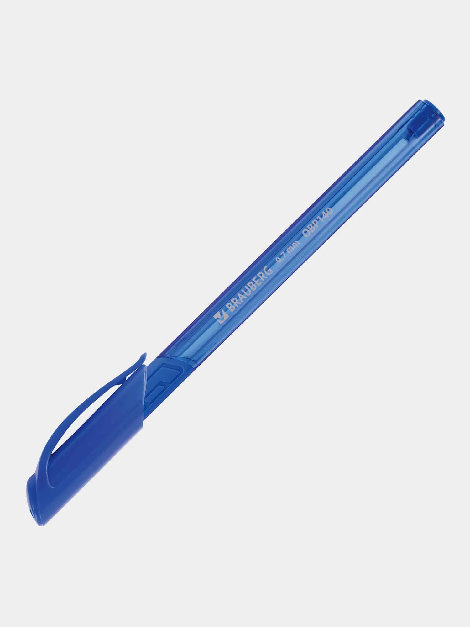 Ручка шариковая Brauberg Extra Glide Gt Tone, синяя, 12 штук, 0,35 мм, 880733
