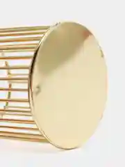 Желтый органайзер для косметики и канцелярии