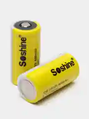 Аккумуляторы Soshine Lii-ion CR123A/16340, 800 mAh, 2 штуки