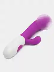 Фиолетовый вибратор женский кролик