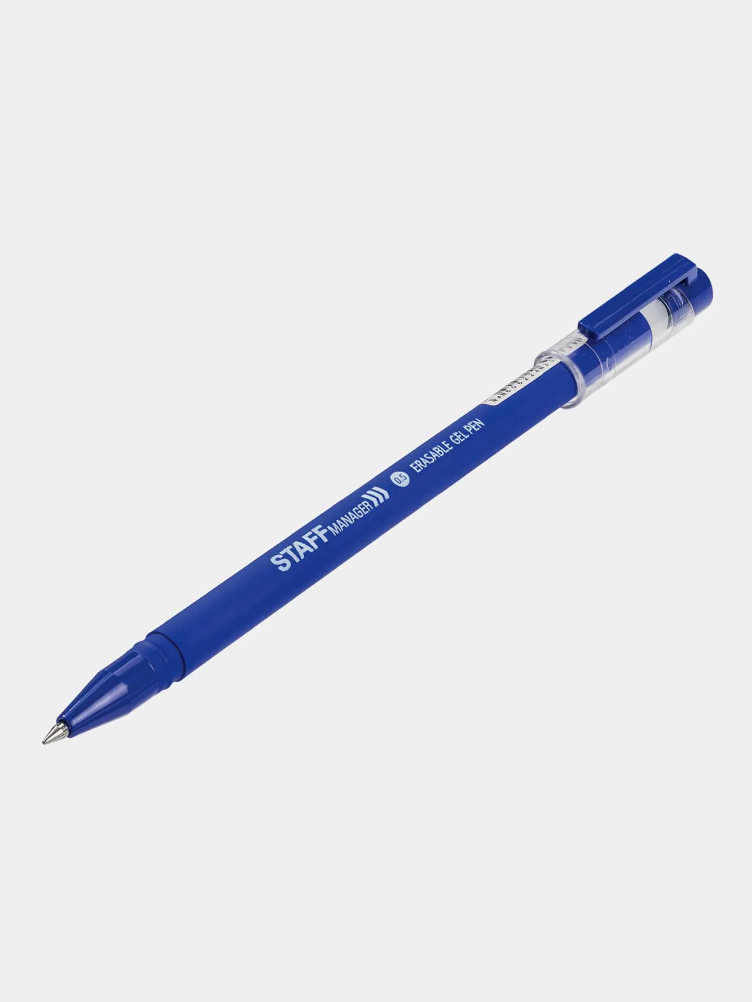 Ручка стираемая гелевая (пиши-стирай) Staff Erase, синяя, 12 штук, линия 0,35 мм, 880735