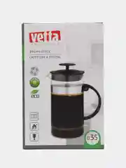 Френч-пресс VETTA, нержавеющая сталь, стекло, 350 мл, B05-350