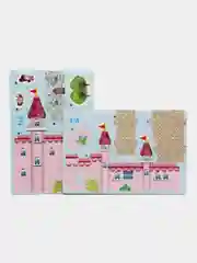 Кораллово-розовый модели достопримечательностей, детские модели, развивающая игра для детей