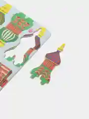 Алый модели достопримечательностей, детские модели, развивающая игра для детей