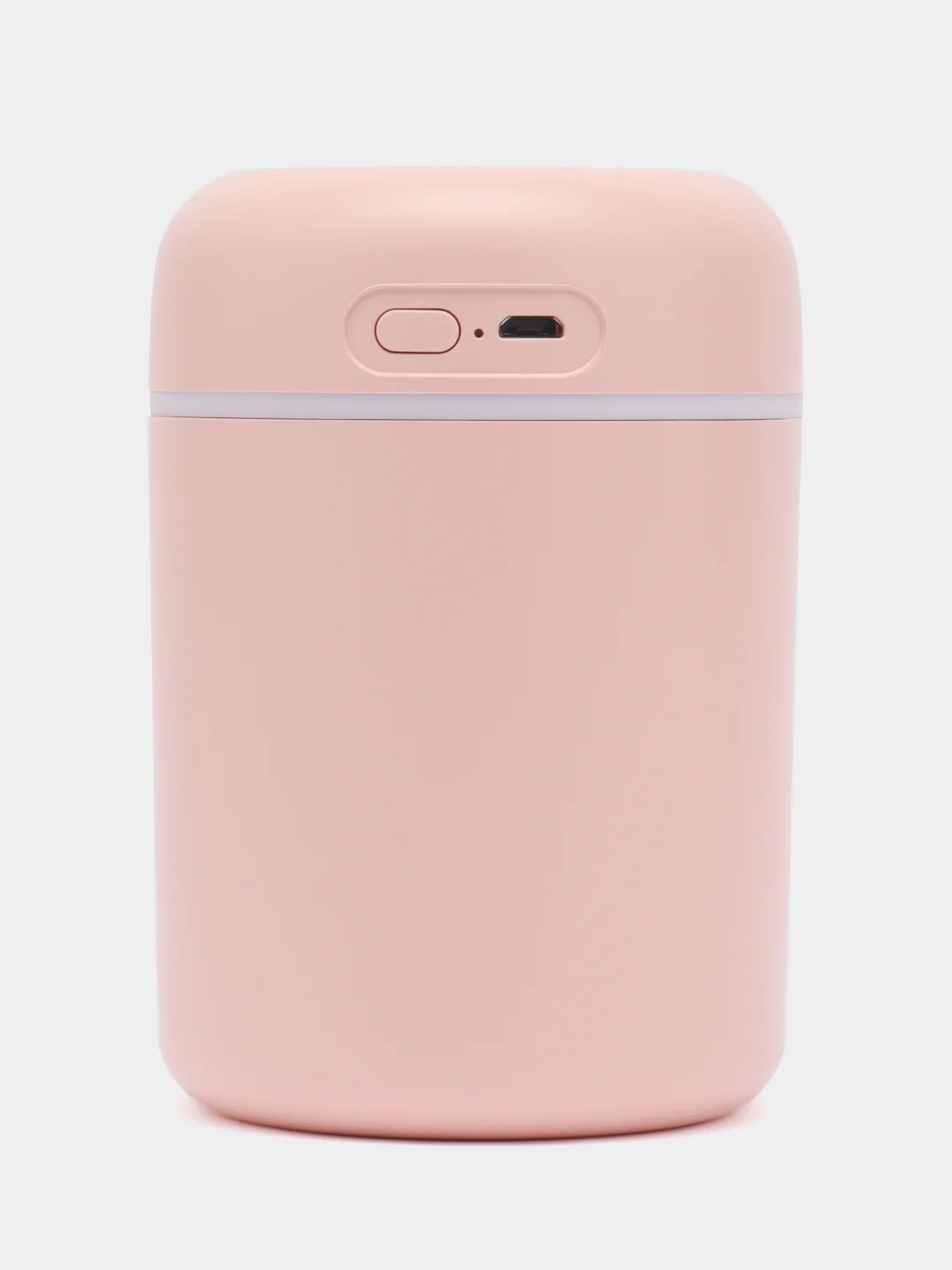 Розовый увлажнитель воздуха мини Humidifier H2O, с RGB подсветкой