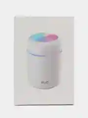 Розовый увлажнитель воздуха мини Humidifier H2O, с RGB подсветкой