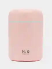 Розовый увлажнитель воздуха мини Humidifier H2O, с RGB подсветкой