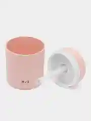 Розовый увлажнитель воздуха мини Humidifier H2O, с RGB подсветкой