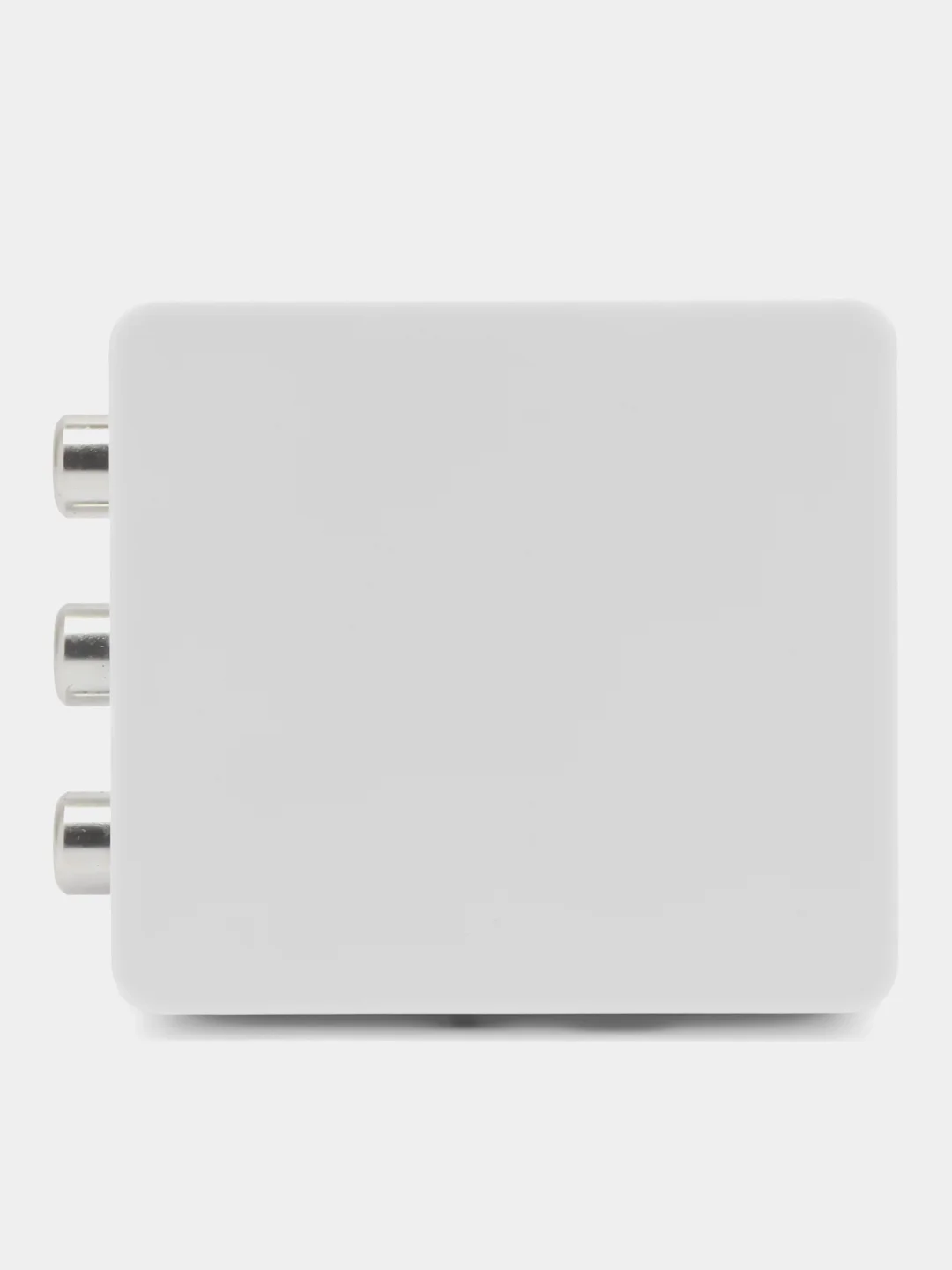 Белый переходник-адаптер с HDMI на тюльпаны AV, RCA конвертер