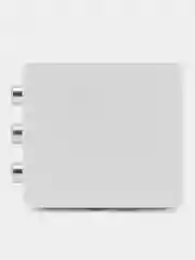 Белый переходник-адаптер с HDMI на тюльпаны AV, RCA конвертер