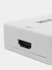 Белый переходник-адаптер с HDMI на тюльпаны AV, RCA конвертер