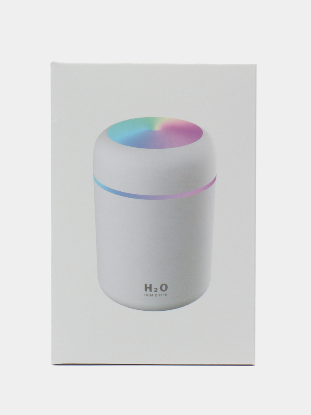 Увлажнитель воздуха мини Humidifier H2O, с RGB подсветкой купить по цене  599 ₽ в интернет-магазине Магнит Маркет