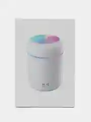 Белый увлажнитель воздуха мини Humidifier H2O, с RGB подсветкой
