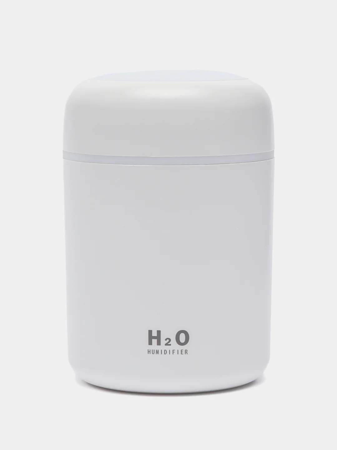 Белый увлажнитель воздуха мини Humidifier H2O, с RGB подсветкой