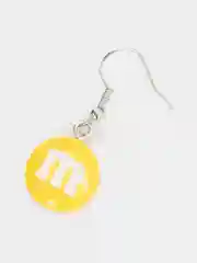 Желтый серьги M&M's, пара
