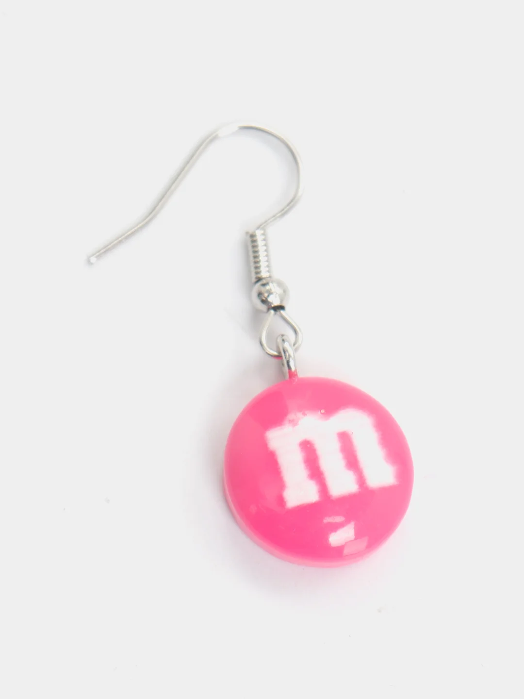 Розовый серьги M&M's, пара