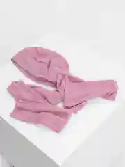 Фиолетовый платок-тюрбан женский
