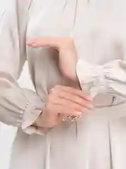 Песочный хаки платье длинное, мусульманское, из японского шелка
