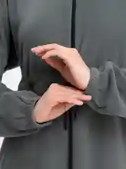 Тёмно-зелёный платье женское кашемировое длинное мусульманское лапша в рубчик, осеннее, теплое, зима