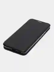 Черный чехол-книжка для Xiaomi Redmi K60 (Сяоми Редми К60)