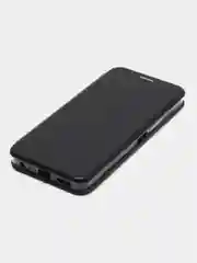 Черный чехол-книжка для Vivo Y35 / Y22 / Y22S / Виво Ю35 / Ю22 / Ю22с