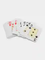 Черный карты игральные пластиковые, для покера, 54 штуки