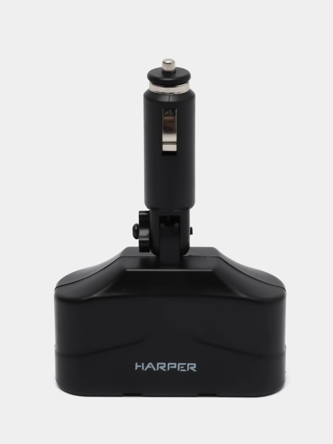 Разветвитель на 2 прикуривателя и 2 USB порта HARPER DP-033, черный