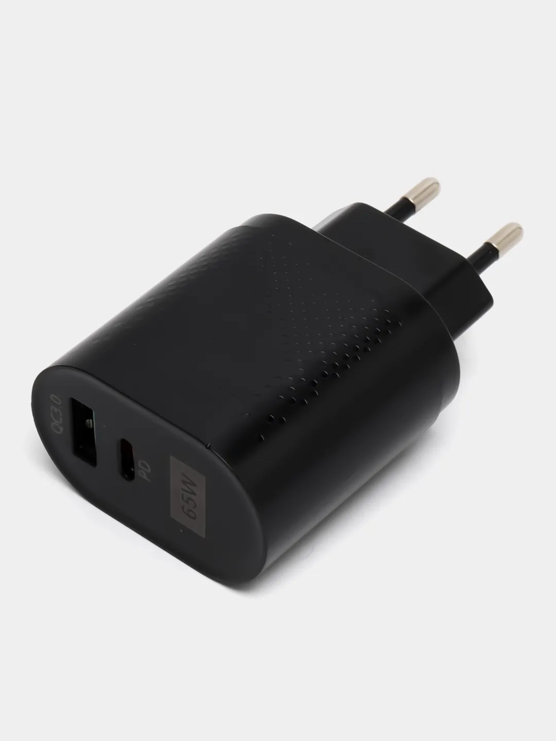 Быстрая зарядка GaN, USB и Type-C, 32+33=65W купить по цене 880 ₽ в  интернет-магазине KazanExpress