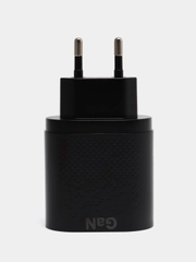 Быстрая зарядка GaN, USB и Type-C, 32+33=65W