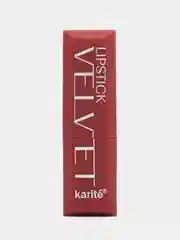 Карамельный помада матовая для губ VELVET "Karite Lipstick" Стойкая