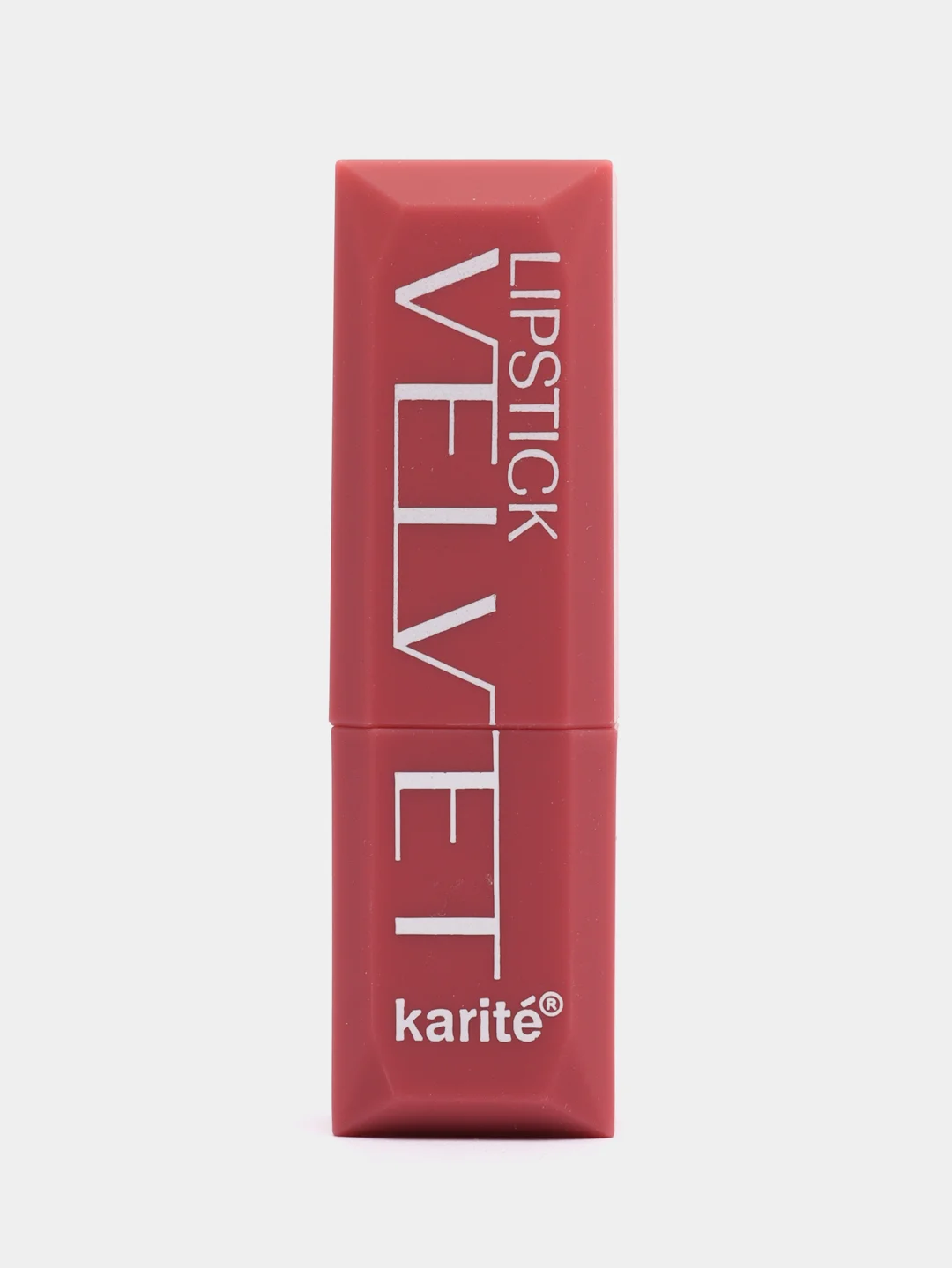 Бежевый помада матовая для губ VELVET "Karite Lipstick" Стойкая