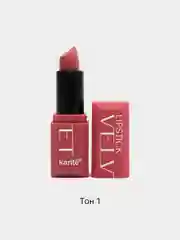 Бежевый помада матовая для губ VELVET "Karite Lipstick" Стойкая