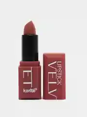 Вишнёвый помада матовая для губ VELVET "Karite Lipstick" Стойкая