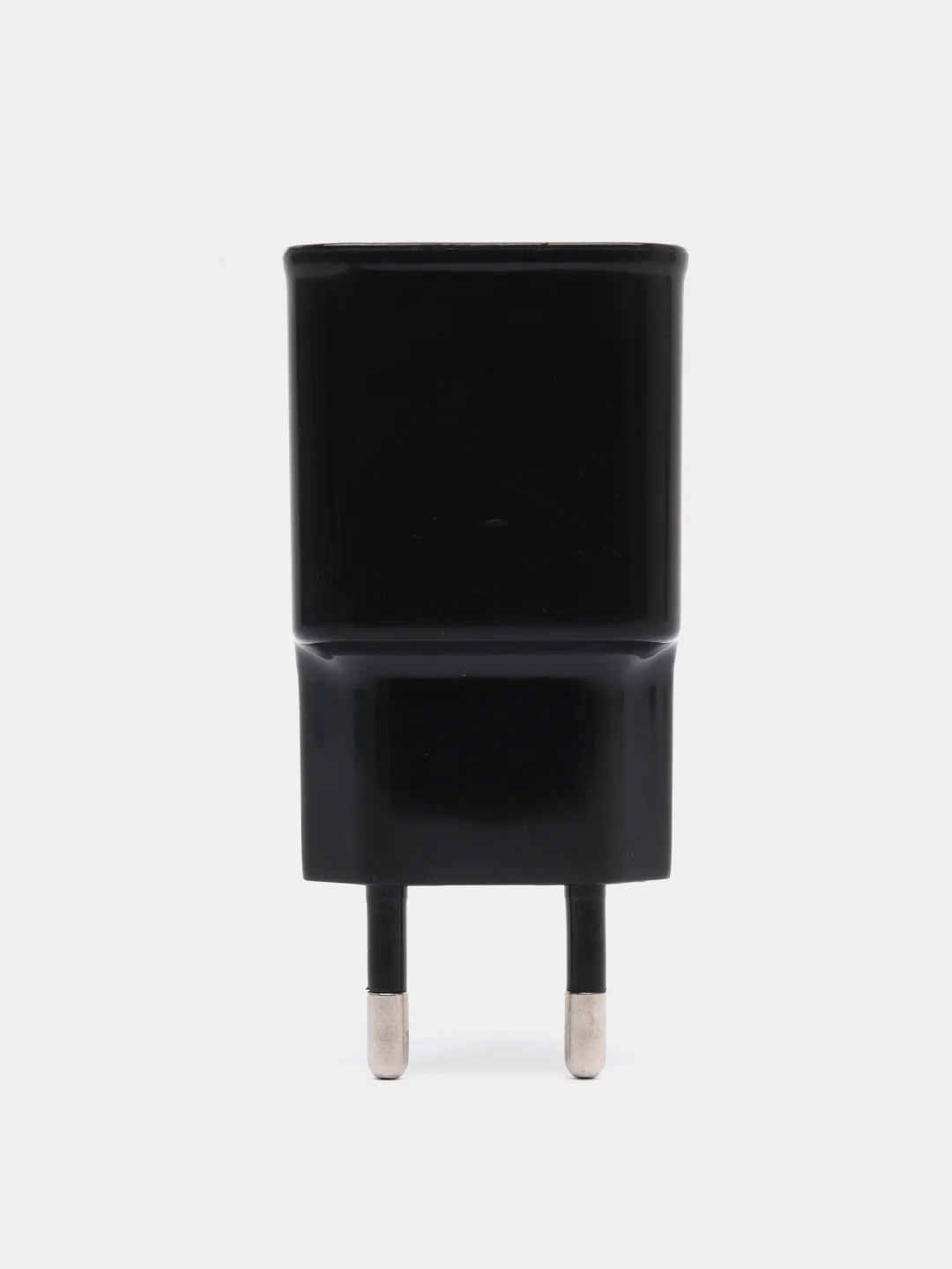 Черный блок питания, 2 USB входа, сетевое зарядное устройство