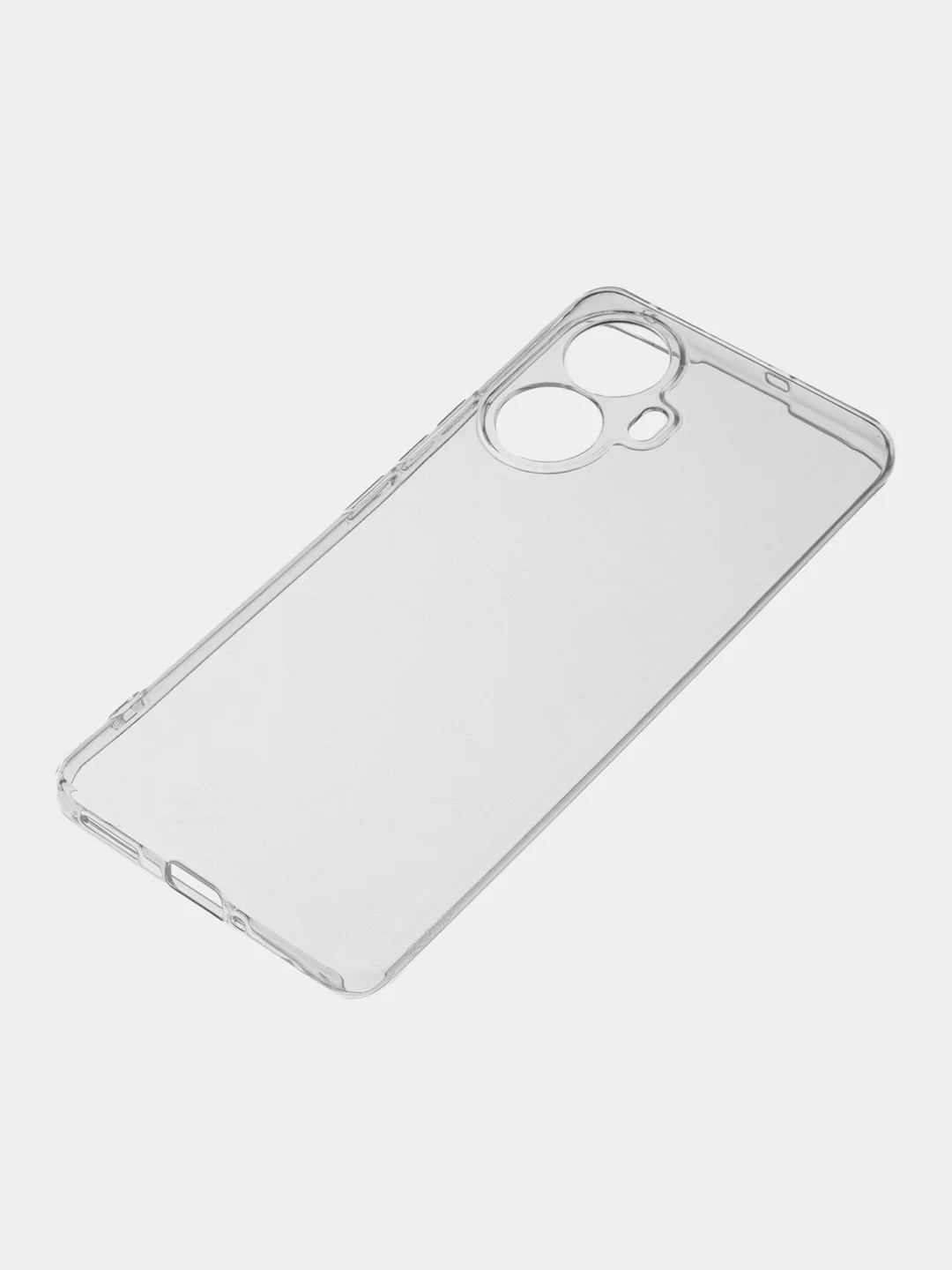 Прозрачный чехол Realme 10 Pro Plus Реалми 10 Про Плюс прозрачный силиконовый с защитой камеры