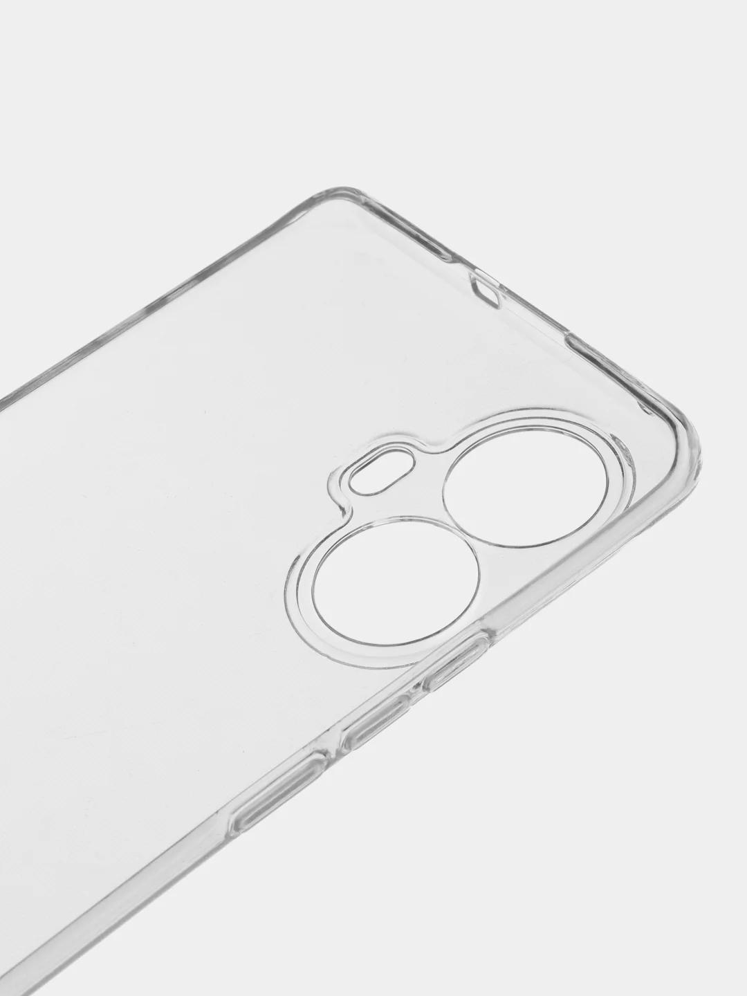 Прозрачный чехол Realme 10 Pro Plus Реалми 10 Про Плюс прозрачный силиконовый с защитой камеры