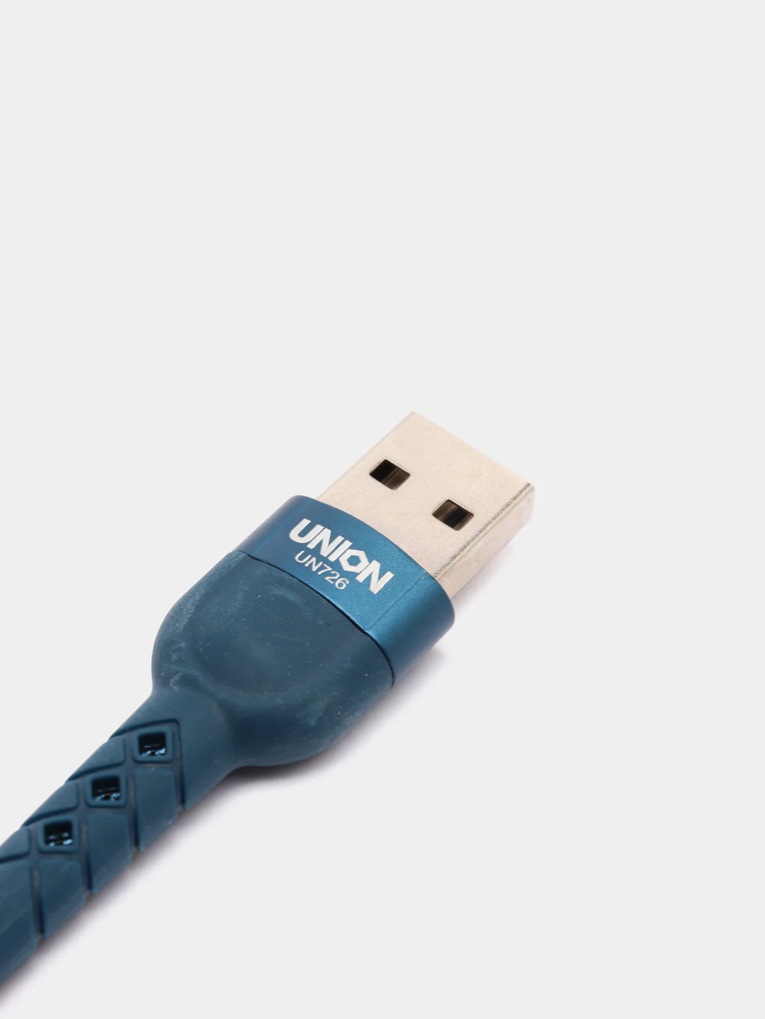 Синий бронированный кабель USB, Lightning, Micro, Type-C